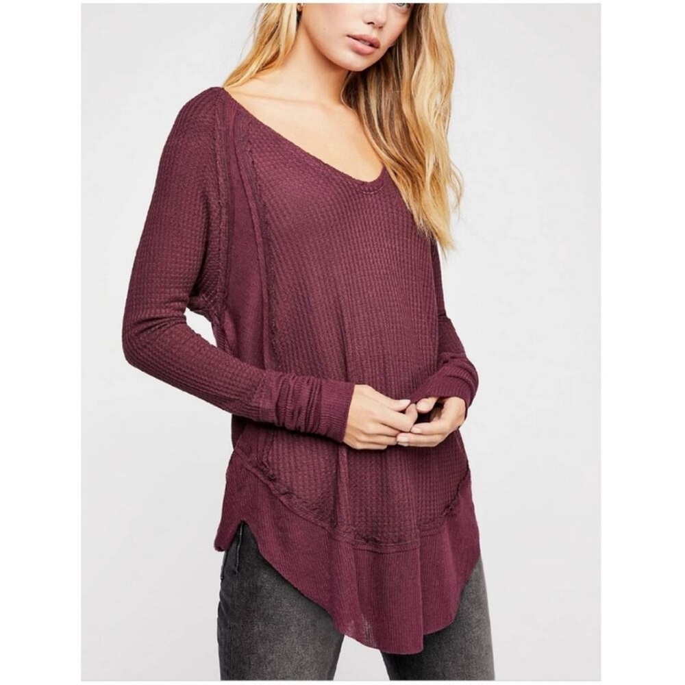 We The Free Catalina Waffle Knit Tunic
